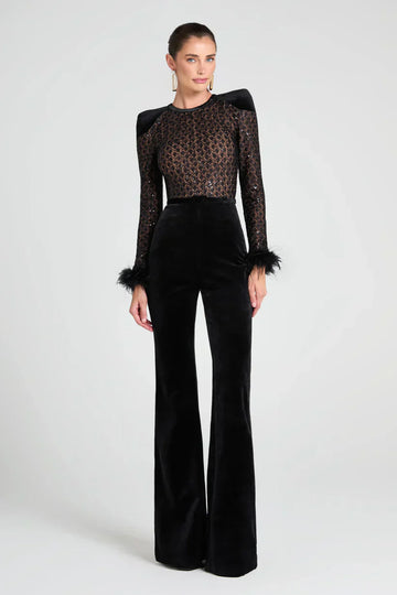 Darla Feather Jumpsuit