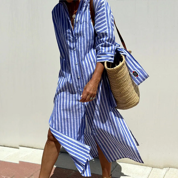 STRIPED DRESS SHIRT