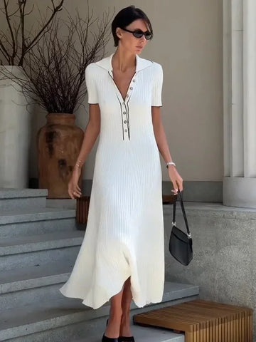 The Refined Maxi Dress