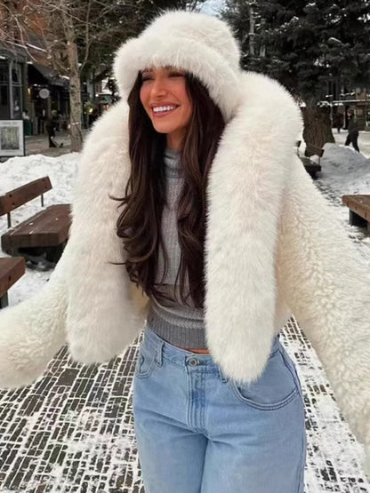 Kylie Fur Coat Luxurious