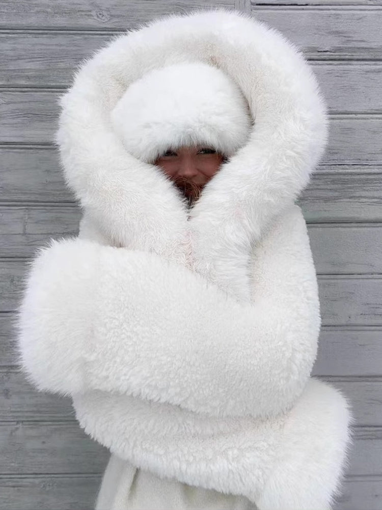 Kylie Fur Coat Luxurious