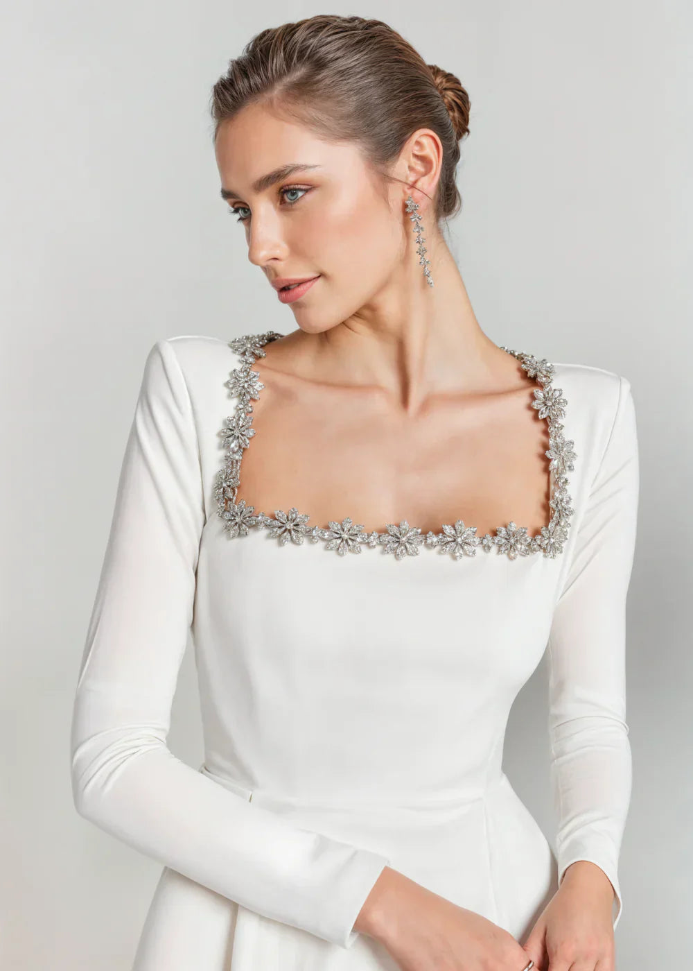 Velvet Mini Dress Quiet Luxury