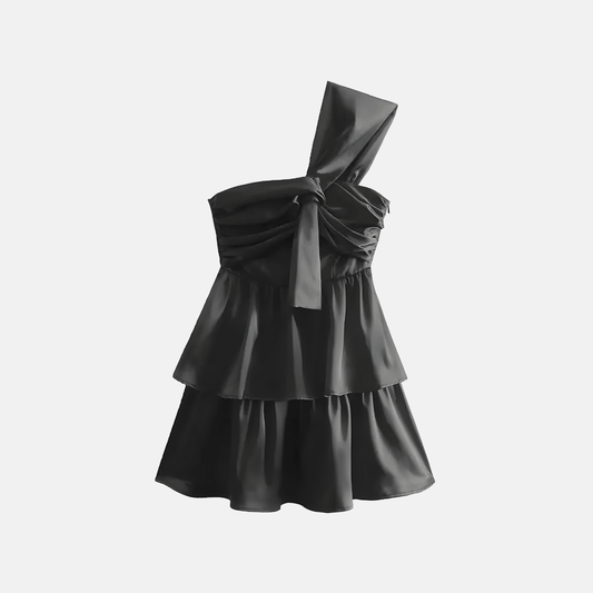 Charcoal Desire Mini Dress