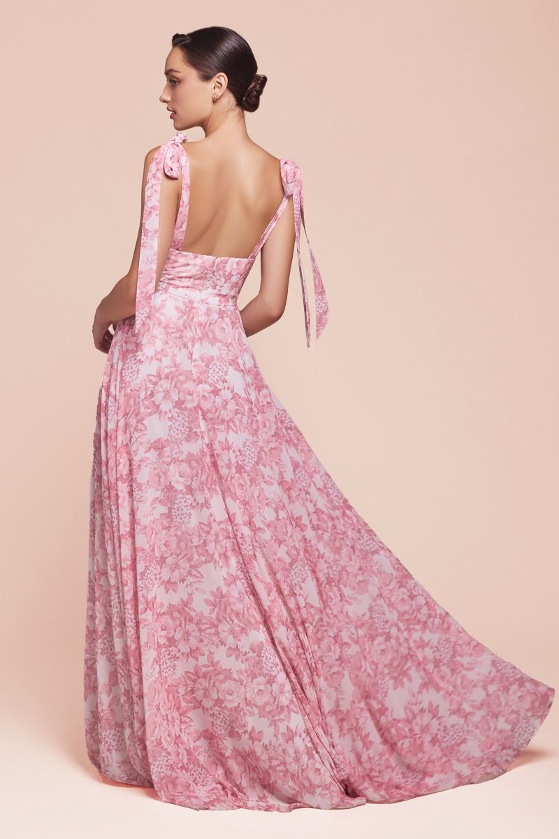 Floral Veil Dress