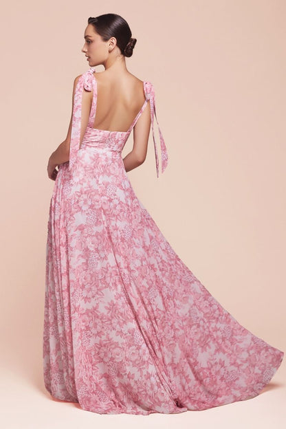 Floral Veil Dress