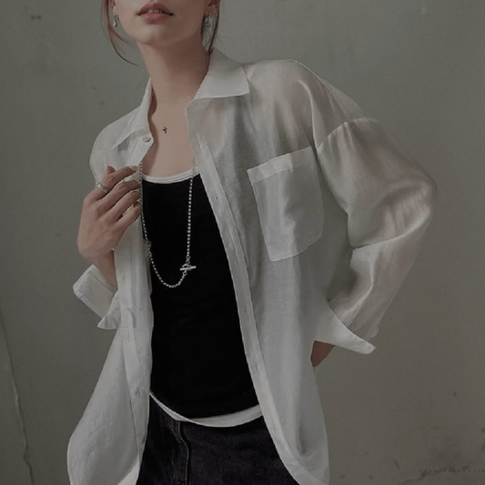 Everyday Elegance Long Sleeve Shirt -  Buy 1, Take 2 + Free Clock