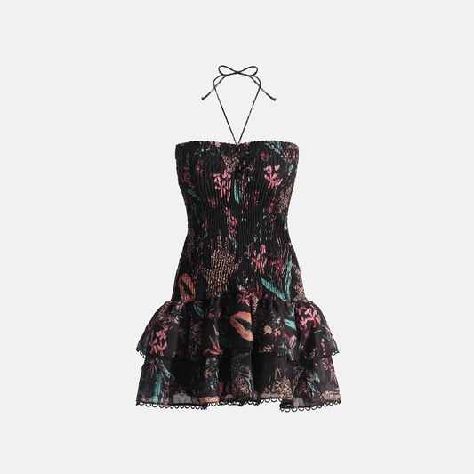 Lunar Veil Mini Dress