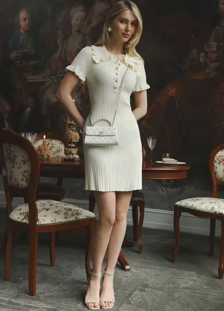 Mini Dress Effortless Elegance