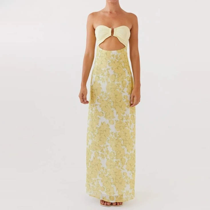 Sunlit Grace Maxi Dress