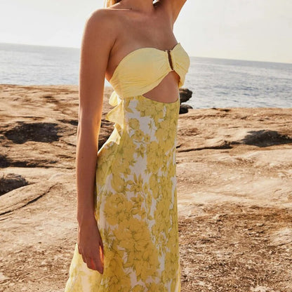 Sunlit Grace Maxi Dress