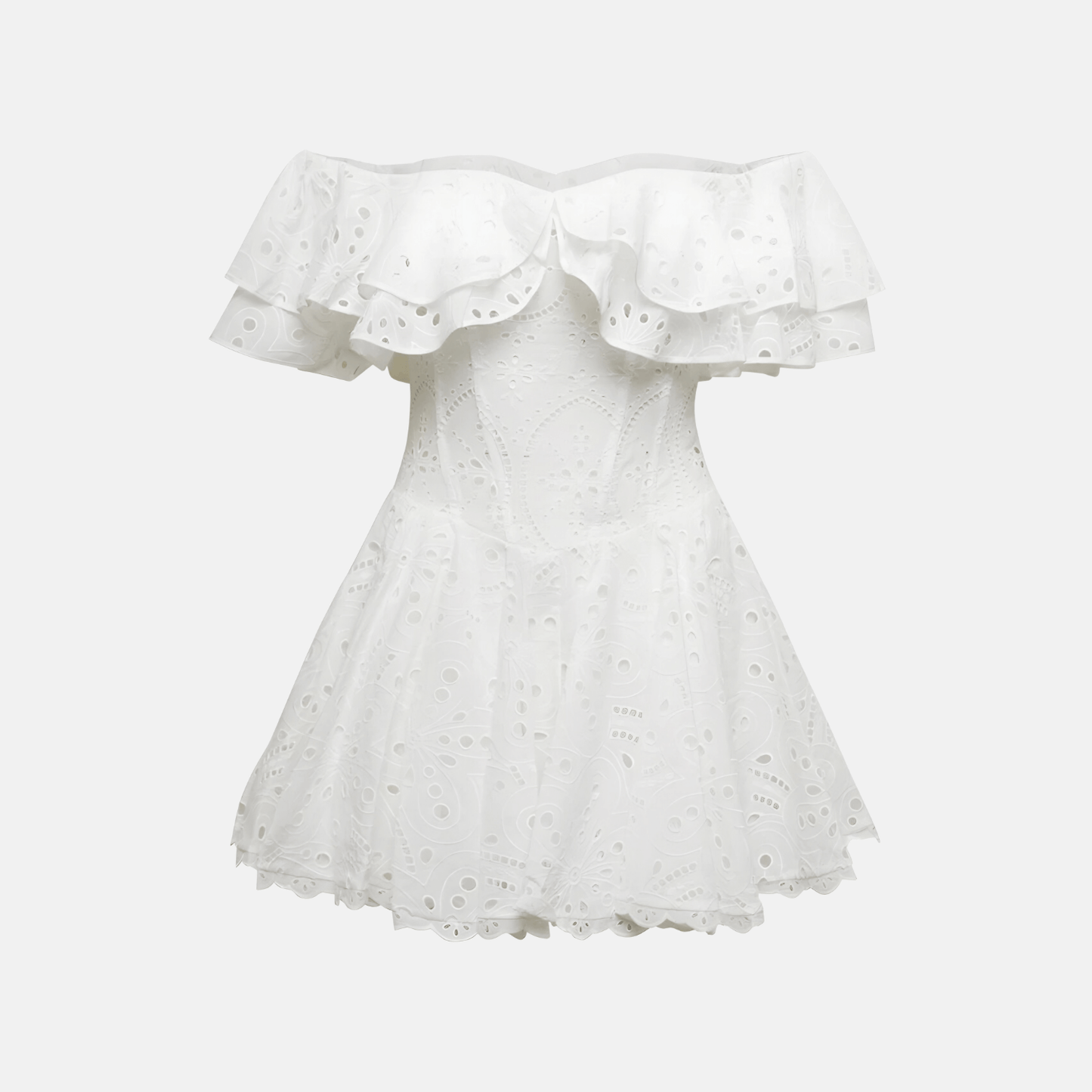 Twilight Ruffle Mini Dress