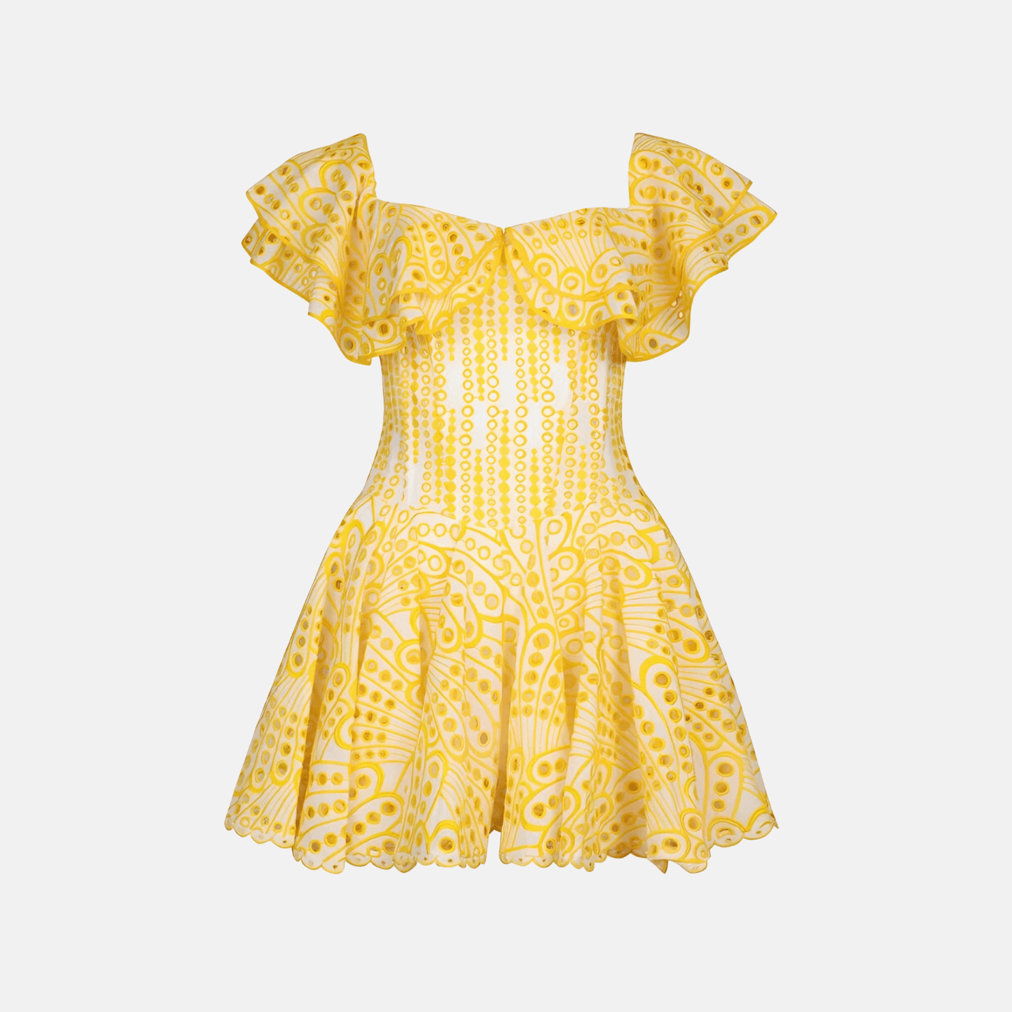 Twilight Ruffle Mini Dress