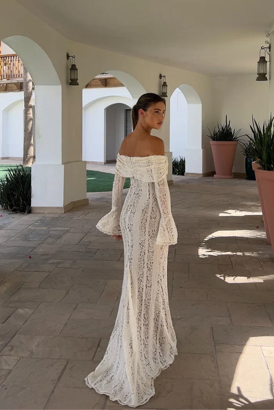 Ivory Whisper Maxi Dress