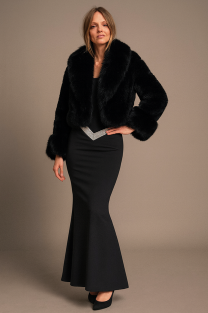 Kylie Fur Coat Luxurious